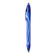 Roller cu gel BIC Gelocity Quick Dry, varf 0.7 mm, albastru
