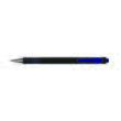 Pix cu mecanism Q-CONNECT Lambda, corp negru, scriere de 0.35 mm, albastru
