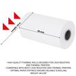 Role termice OFFICE Products 80 mm x 30 m, imprimanta fiscala, 10 buc/set