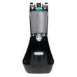 Dozator manual Limpio, pentru sapun/dezinfectant, ABS plastic, 114 x 104 x 249 mm, 1 Litru, negru