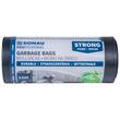 Saci menajeri DONAU PROFESSIONAL, 120 litri, rezistenti, LDPE, 25 buc/set, negru