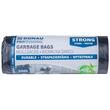 Saci menajeri DONAU PROFESSIONAL, 240 litri, rezistenti, LDPE, 10 buc/set, negru