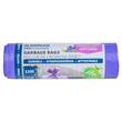 Saci menajeri cu manere DONAU PROFESSIONAL, parfum de lavanda, 120 itri, rezistenti, 10 buc/set, mov