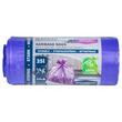 Saci menajeri cu manere DONAU PROFESSIONAL, parfum de lavanda, 35 litri, rezistenti, 24 buc/set, mov