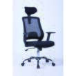 Scaun de birou OFFICE Products "Itaka", ergonomic, mesh + textil, negru
