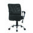 Scaun de birou OFFICE Products "Lipsi", ergonomic, mesh + textil, negru