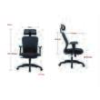 Scaun de birou OFFICE Products "Zakynthos", ergonomic, plastic + textil, negru