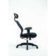Scaun de birou OFFICE Products "Zakynthos", ergonomic, plastic + textil, negru