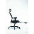 Scaun de birou OFFICE Products "Zakynthos", ergonomic, plastic + textil, negru
