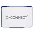 Tusiera din metal Q-CONNECT, 110 x 70 mm, tusata cu tus stampila, albastru