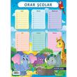 Orar scolar Paperland, A5, modele pt scoala generala