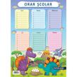 Orar scolar Paperland, A5, modele pt scoala generala