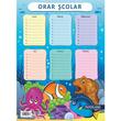 Orar scolar Paperland, A5, modele pt scoala generala