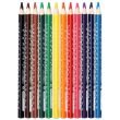 Creioane color KEYROAD Jumbo 12 culori