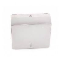 Dispenser Limpio pt prosoape pliate ZZ, V-fold, 265 x 280 x 100 mm, capacitate 500 buc, inox satinat
