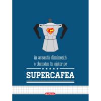 Caiet Herlitz A4, 100 file, hartie 70 g/mp, coperta policromie, dictando