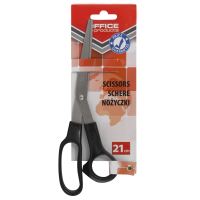 Foarfeca metalica de birou OFFICE Products, 21 cm, negru
