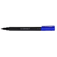 Marker permanent Q-CONNECT, tip F, scriere de 0.6 mm, albastru