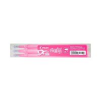 Rezerva roller PILOT Frixion 0.7 mm, 3 buc/set, roz