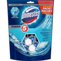Odorizant toaleta Domestos Power 5, 5 x 55 gr, Ocean
