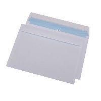Plic hartie alba GPV format C5 *LC (162 x 229 mm) siliconic, cutie de 500 bucati