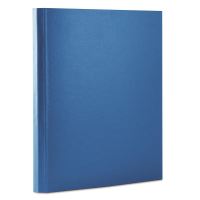 Mapa din carton solid OFFICE Products, cu burduf 40 mm si inchidere cu arici, albastru deschis