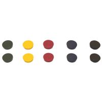 Magneti color Bi-Office, 20 mm, set de 10 bucati