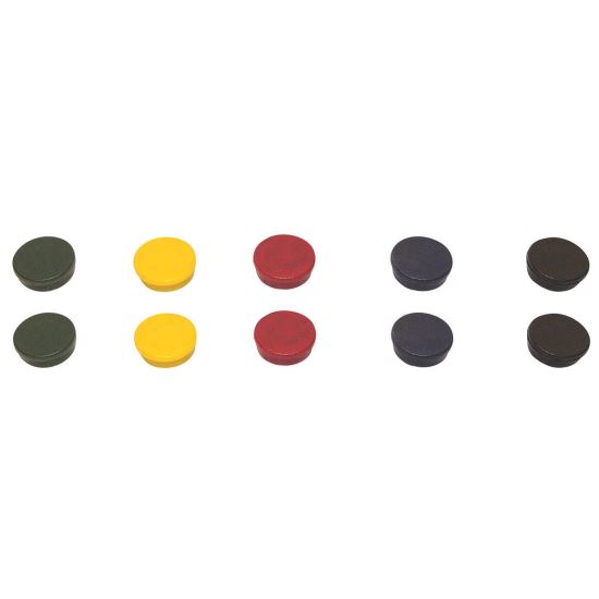 Magneti color Bi-Office, 20 mm, set de 10 bucati