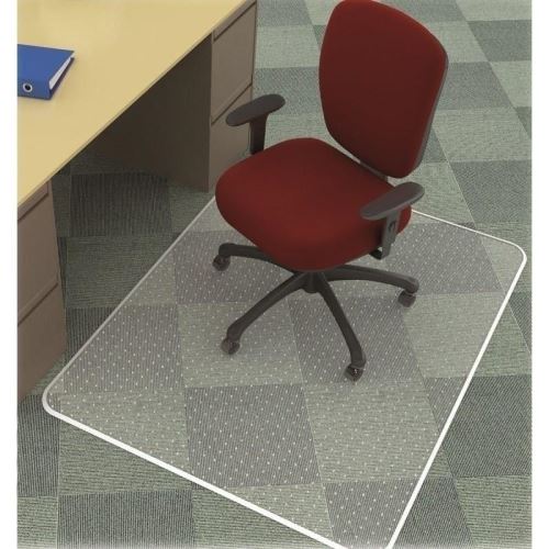 Covoras protectie covor Q-CONNECT din plastic, grosime 2.5 mm, format rectangular, 120 x 90 cm
