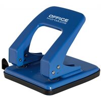 Perforator OFFICE Products din metal, 40 coli, albastru