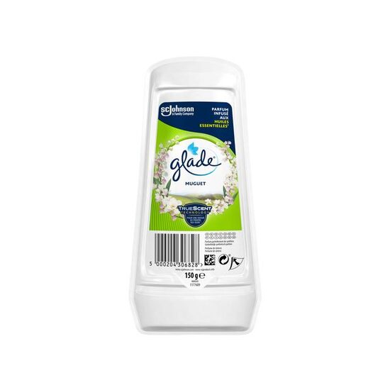 Odorizant camera Glade dispenser cu gel 150 gr, Muguet
