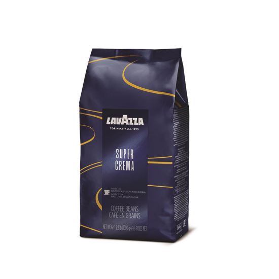 LAVAZZA Super Crema, Espresso Blue, cafea boabe 1Kg