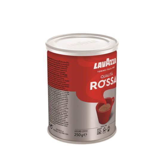 LAVAZZA Qualita Rossa cafea macinata 250 gr in cutie aluminiu