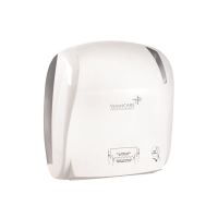 Dispenser VELVET Professional pt prosoape Autocut, manual, 371 x 221 x 330 mm, ABS plastic, alb