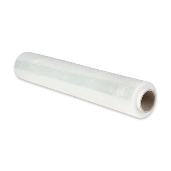 Folie strech pentru ambalare manuala, 23 microni, 1.3 Kg (1200 gr net folie + tub carton 100 gr)
