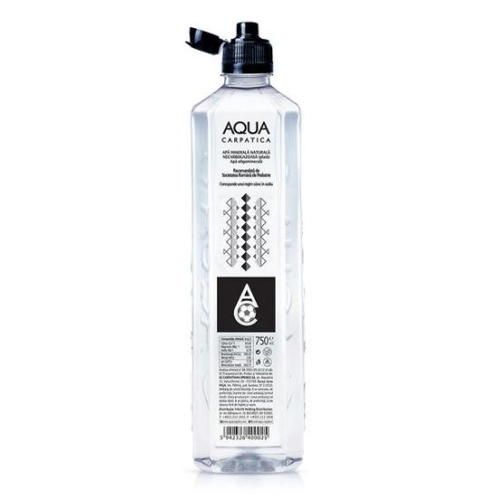 AQUA CARPATICA apa plata 750ml, cu picurator, bax 12 x Pet