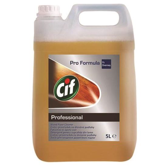 Detergent pardoseli lemn si parchet Cif Diversey, 5 litri, canistra