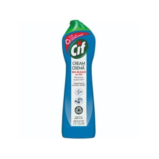 Crema de curatat Cif Cream 500 ml, Bleach&Clor