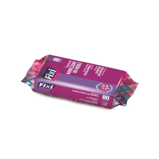 Servetele umede Fixi pentru mobila, 80 buc/set