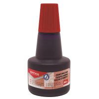 Tus pentru stampila OFFICE Products, cu picurator, 30 ml, rosu