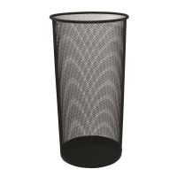 Suport pentru umbrele Q-CONNECT MESH, rotund, din plasa metalica, d 265 mm, negru