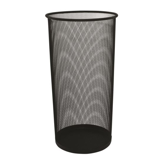 Suport pentru umbrele Q-CONNECT MESH, rotund, din plasa metalica, d 265 mm, negru