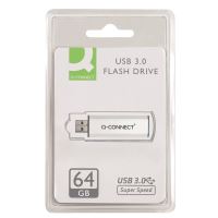 Stick memorie Q-CONNECT 64 Gb, USB, viteza citire 3.0