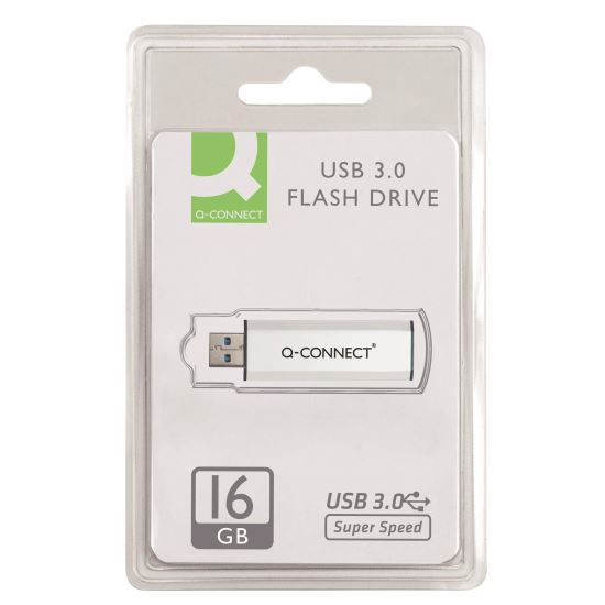 Stick memorie Q-CONNECT 16 Gb, USB, viteza citire 3.0