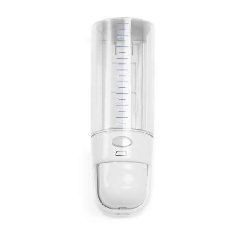 Dozator manual Limpio, hotelier, pentru sapun/sampon/gel, ABS plastic, 178 x 55 x 80 mm, 280 ml, alb