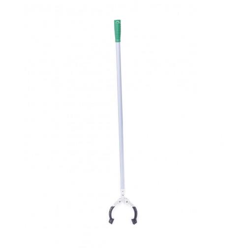 Cleste cu coada aluminiu de 80 cm pentru colectarea gunoiului sau a resturilor de pe jos