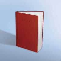 Agenda Herlitz 2023, format A5, datata, 352 file, rosu