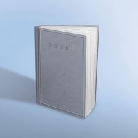 Agenda Herlitz 2023, format A5, datata, 352 file, gri
