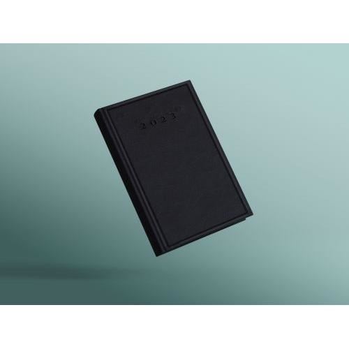Agenda Herlitz 2023, format A5, datata, 352 file, negru