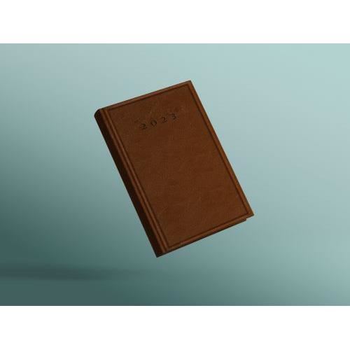 Agenda Herlitz 2023, format A5, datata, 352 file, maro